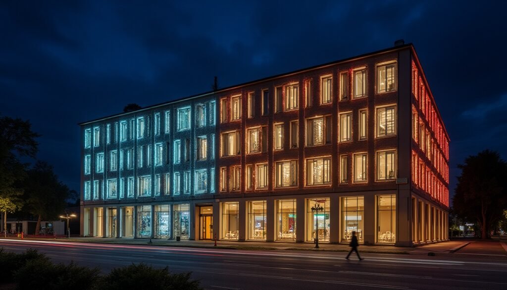 facade lighting 