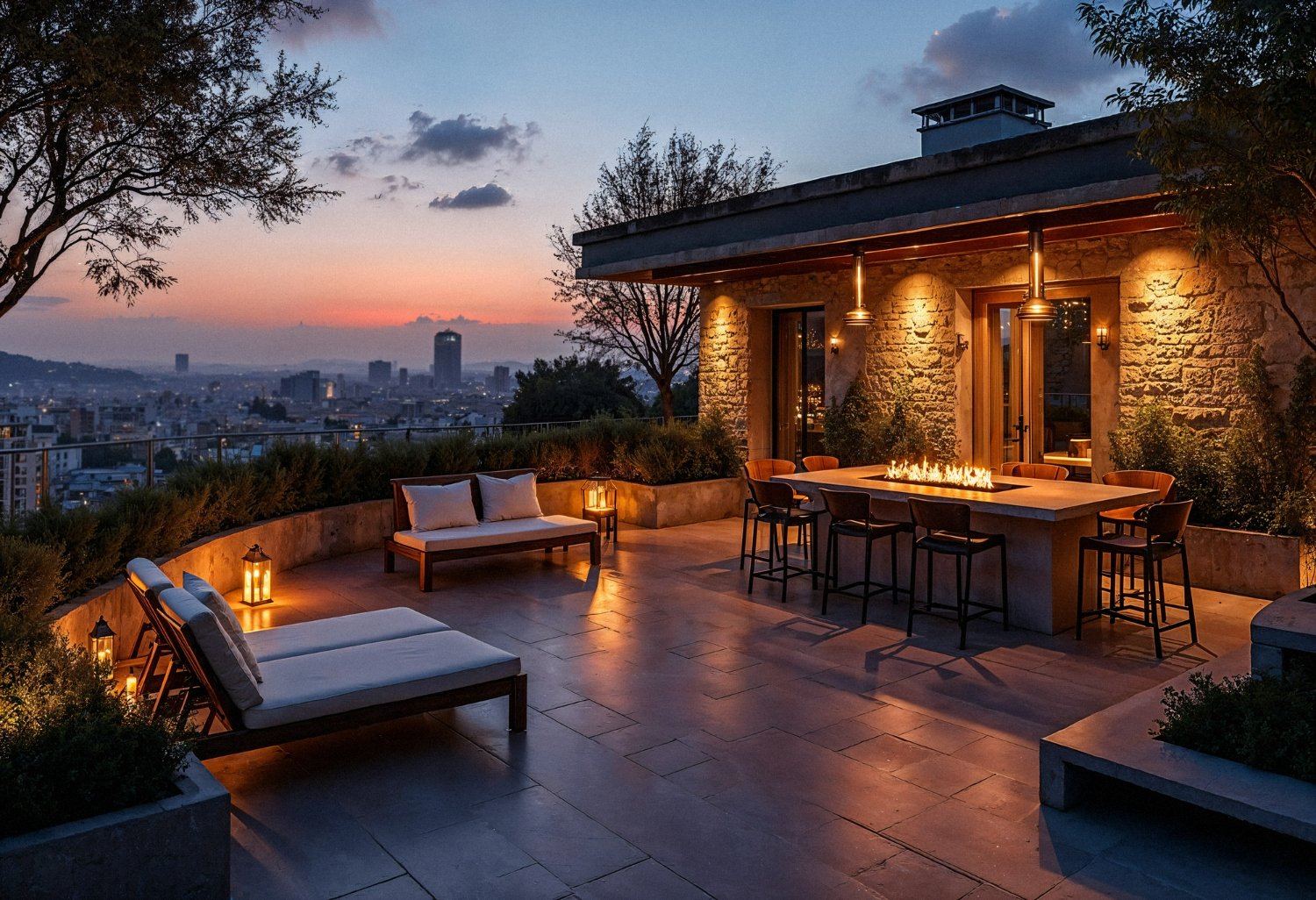 Smart Exterior Home Lighting